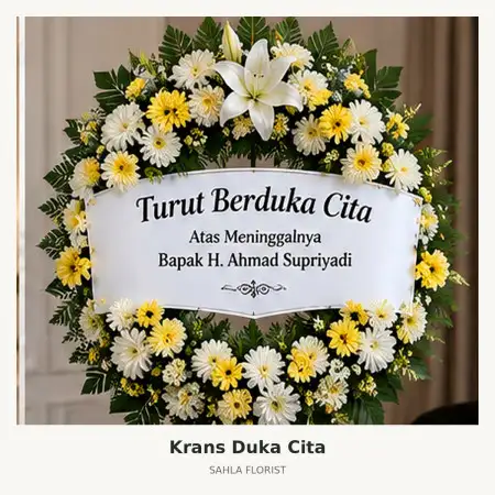 Krans Bunga Duka Gorontalo Utara